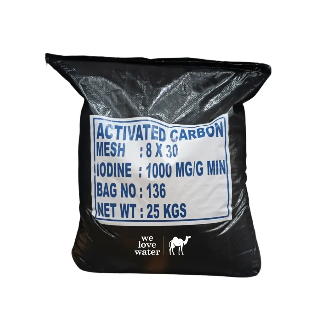 CARBÓN ACTIVADO GRANULAR DE CÁSCARA DE COCO– MALLA 8X30