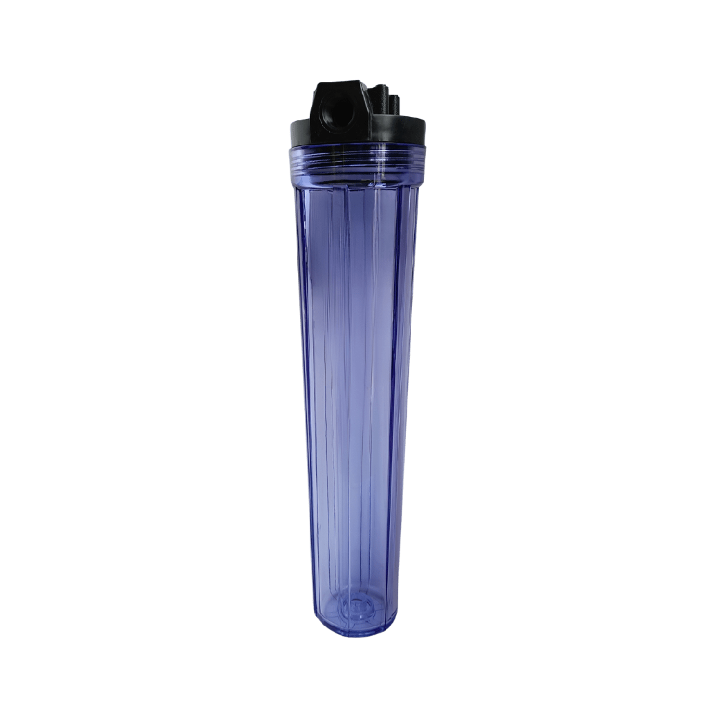 [1642165016793] PORTA FILTRO TRANSPARENTE 2,5X20 CONEXION 3/4 