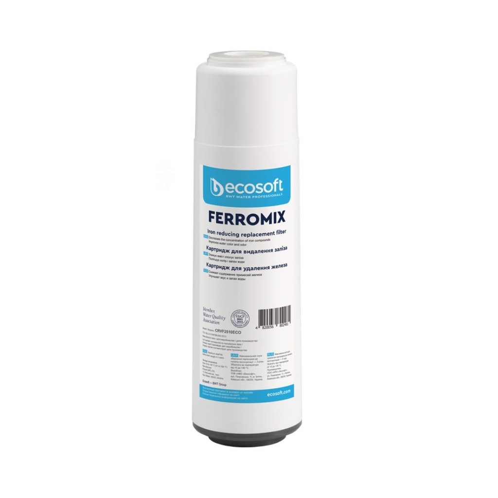 [72565311575009] FILTRO HIERRO 2,5X10 (ECOSOFT / CRVF2510ECO CRVF2510ECO)