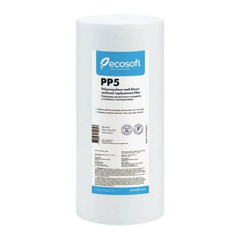 FILTRO SEDIMENTO, 5 MICRON, 4,5X10 (ECOSOFT / CPV45105ECO)