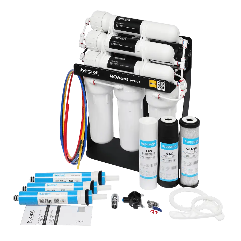 SISTEMA DE OSMOSIS INVERSA ROBUST 1000 (ECOSOFT / ROBUST1000STD)