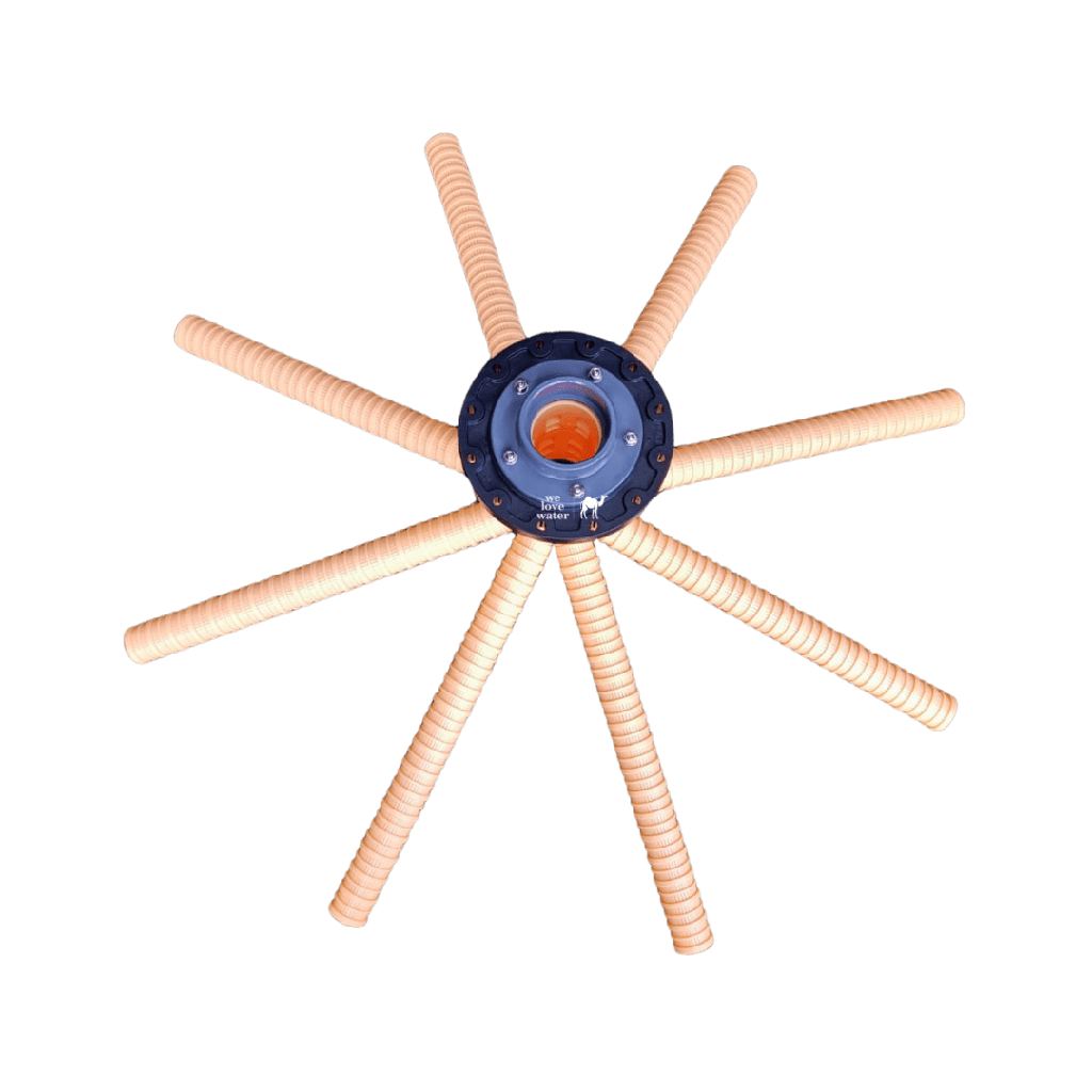 TOBERA INFERIOR 8 LATERALES PARA ESTANQUE FRP 56"–65" BRIDA 6" JD1306 JD1306-1X (WE LOVE WATER / 6" FLANGE 56"- 65", OD90mm JD1306 O LATERALES)