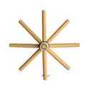 TOBERA SUPERIOR 8 LATERALES PARA ESTANQUE FRP 48" JD405_JD8445-1S (WE LOVE WATER / FOR 3" RISER TUBE 48" - 6"FLG)