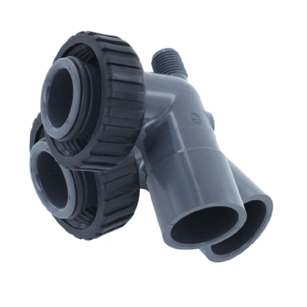 </> CODO DE PVC PARA SOLVENTE DE 3/4" Y 1" (CLACK / V3007-01)