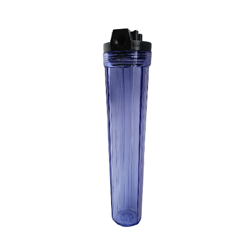 [1642165016793] PORTA FILTRO TRANSPARENTE 2,5X20 CONEXION 3/4 