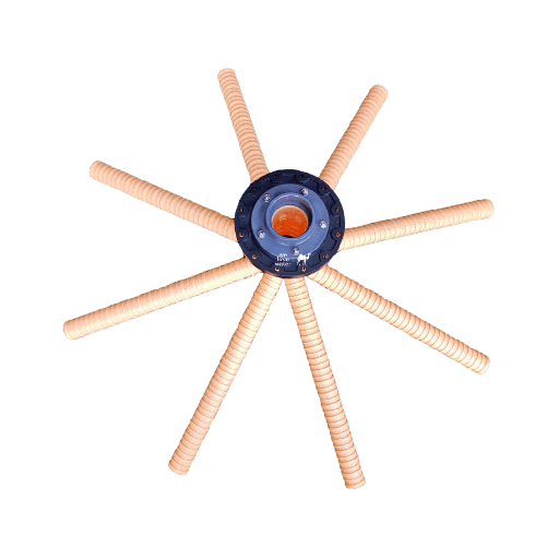 [72166161256599] TOBERA INFERIOR 8 LATERALES PARA ESTANQUE FRP 56"–65" BRIDA 6" JD1306 JD1306-1X (WE LOVE WATER / 6" FLANGE 56"- 65", OD90MM JD1306 O LATERALES)